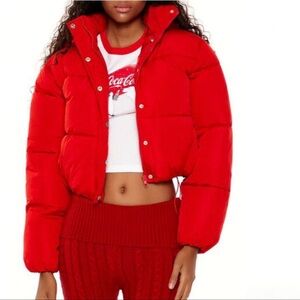 Red Puffer Jacket